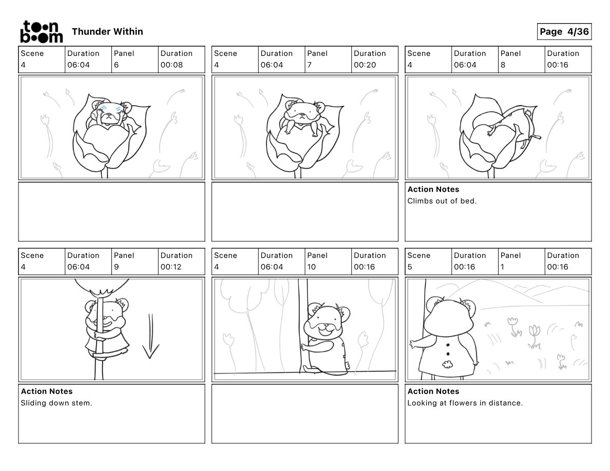 Thunder Within storyboard frame 4